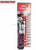 סט בוקסות 14 חלקים WORKPRO סט בוקסות 14 חלקים WORKPRO